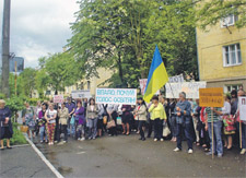 АКЦІЯ ПРОТЕСТУ В НОВОМУ РОЗДОЛІ